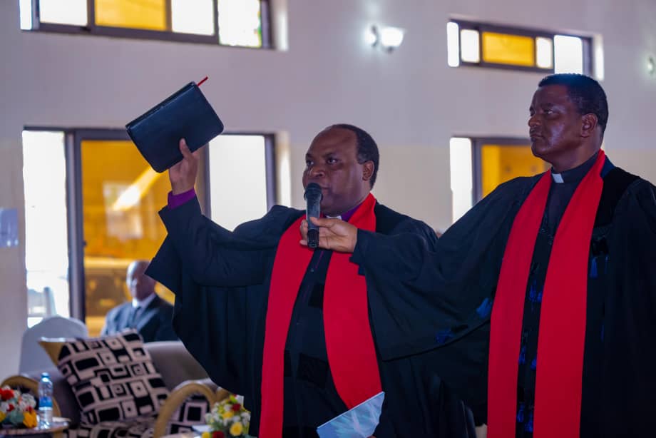 Induction of the General Secretary Rev. Isaiah Munali at RCZ Chawama East Congregation on 2nd March 2025