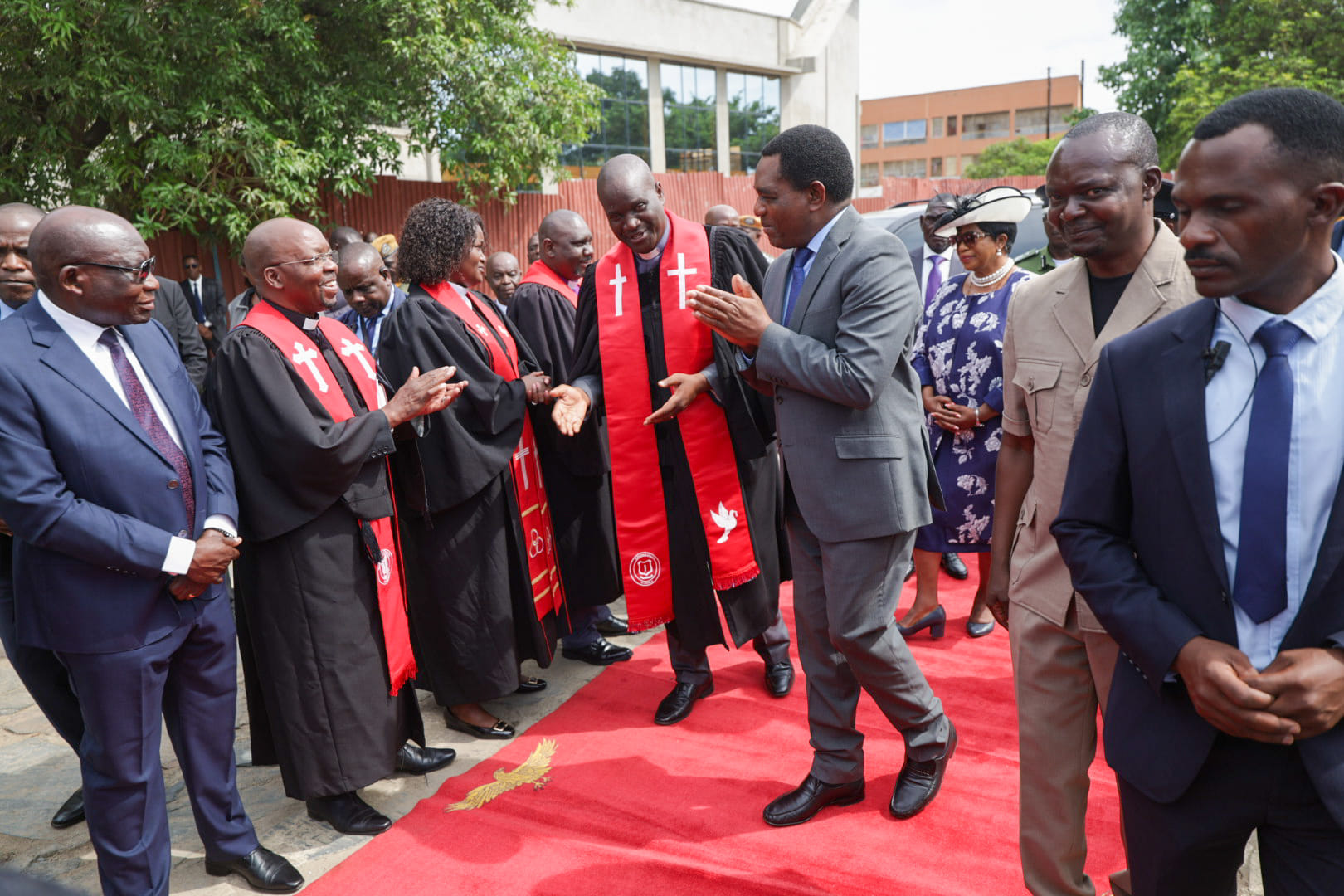 President Hakainde Hichilema was the Guest of Honour at the Mass Ordination Ceremony